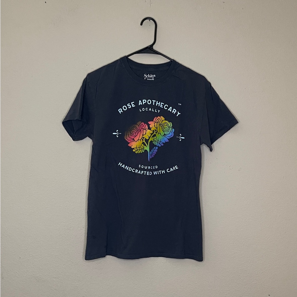 Official Schitt$ Creek TV Show Rose Apothecary Gray T-Shirt Size M - Picture 3 of 6